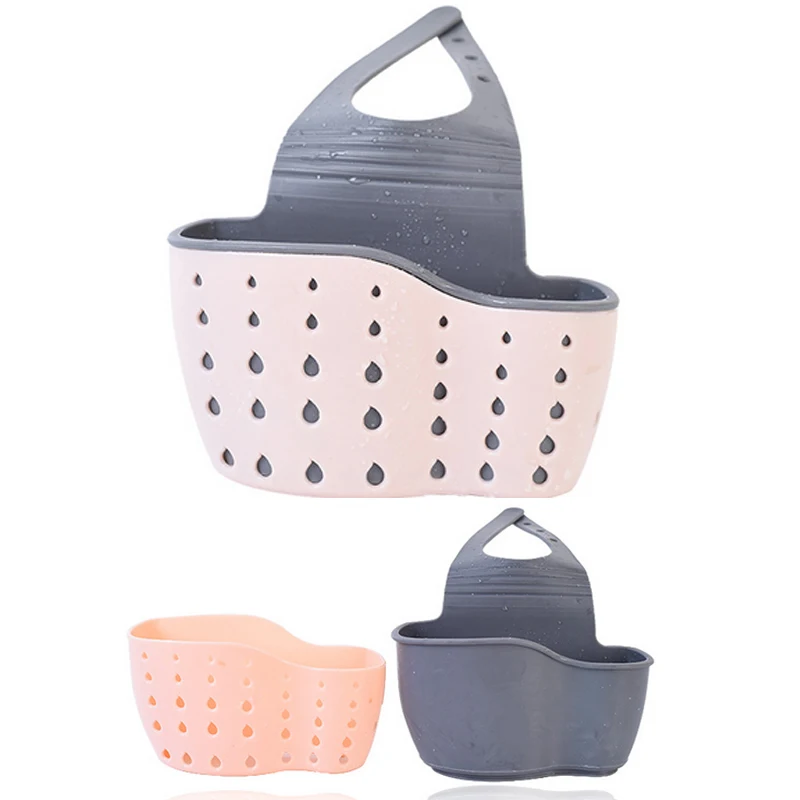 Кухонный аксессуар для раковины в ванной комнате присоска губка висячая полка