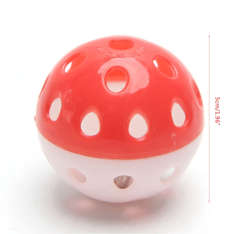 Новая игрушка попугай птица полый колокольчик мяч для попугая Cockatiel Жевательная