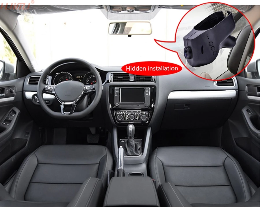 1080P Wi Fi приложение двойной видеорегистратор для автомобиля тире камера Land rover