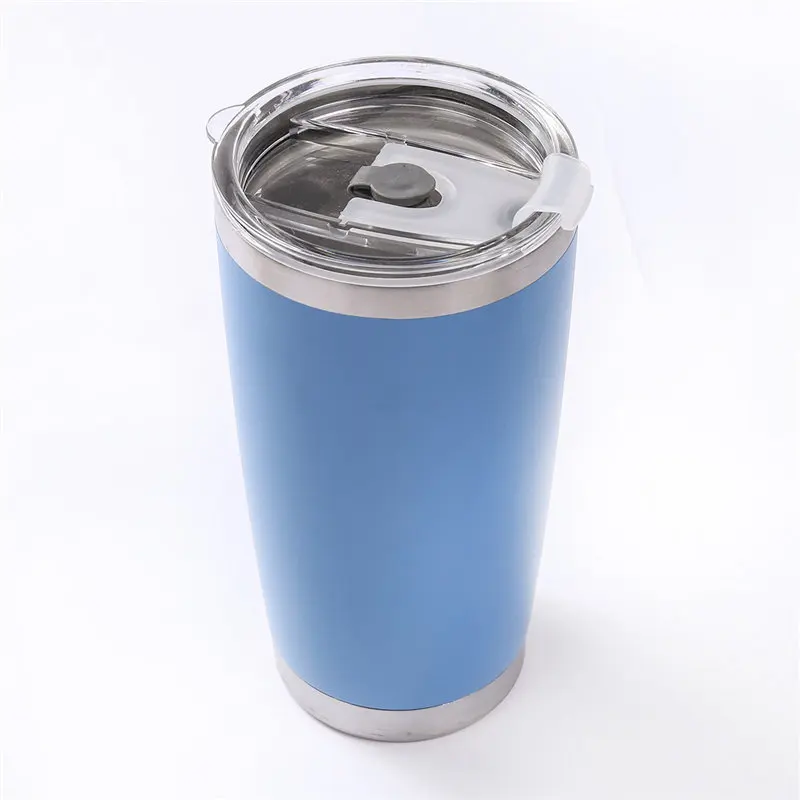 

1pc 20oz/600ml Solid Portable Stainless Steel Thermos cup Vacuum Tumbler Insulated Travel Coffee Mug Cup Flask