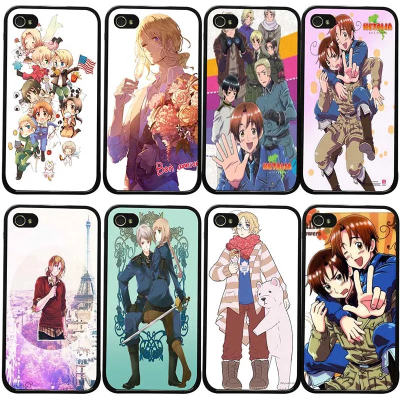 Хеталия и страны оси чехлы для телефонов Жесткий пластиковый Чехол iphone 8 7 6 6S Plus X XR
