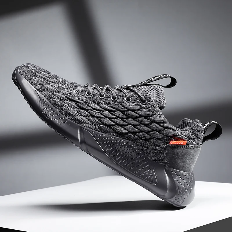 Мужские кроссовки с дышащей сеткой PULOMIES повседневная спортивная обувь на