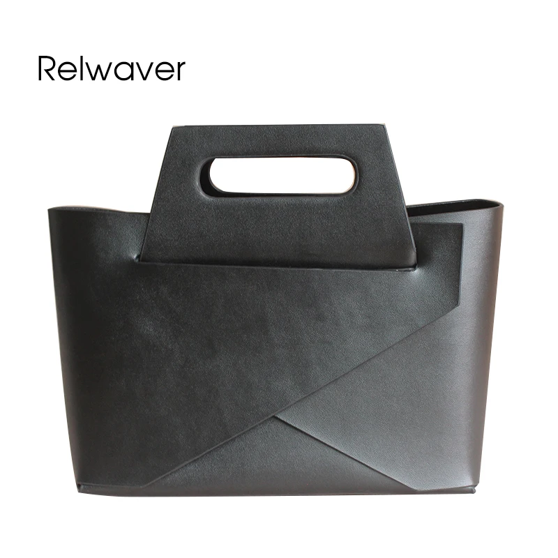 

Genuine Leather Handbag Unique Design Casual Soft Popular Minimalist Handbag Korean Fashion Sac A Main Femme Ladies Bag DE50ST
