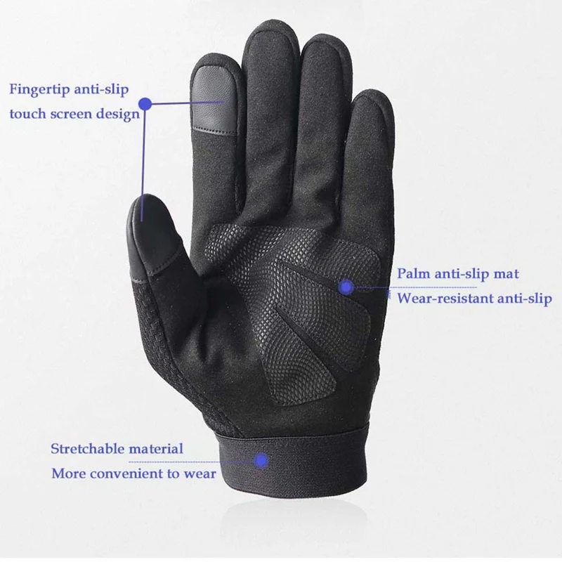 

Tactical Gloves Antiskid Army Military Gear Outdoor Climbing Fitness Bicycle Motocycel Work Full Finger Gloves