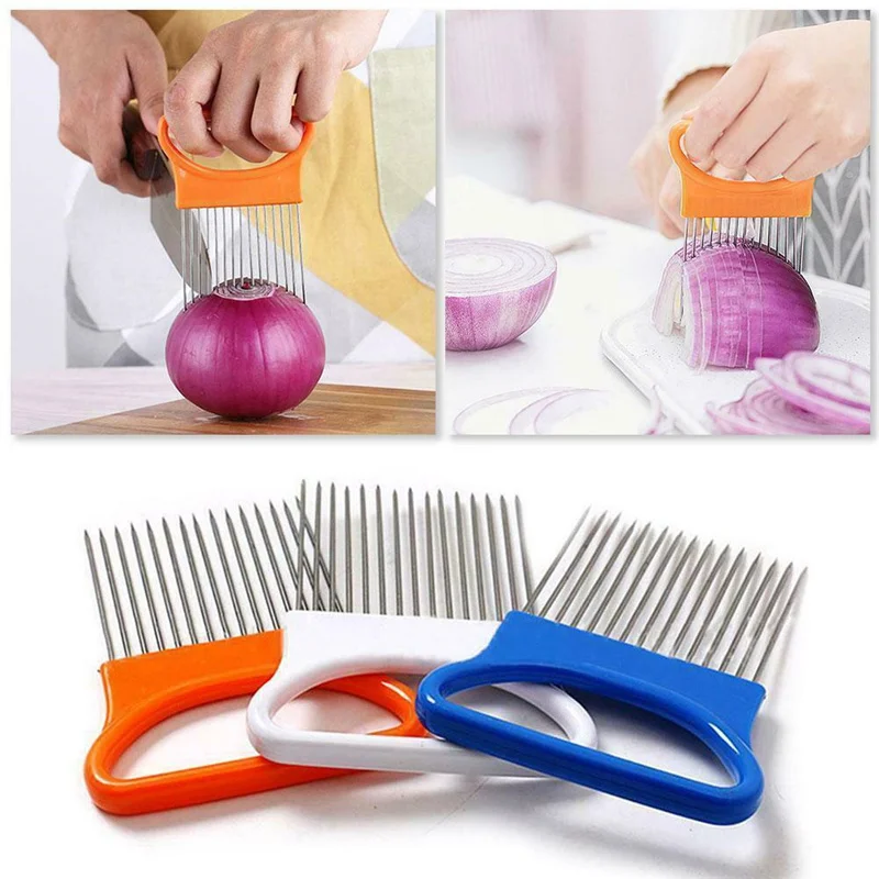 Нож для лука держатель мяса из нержавеющей стали кухонные гаджеты режущие