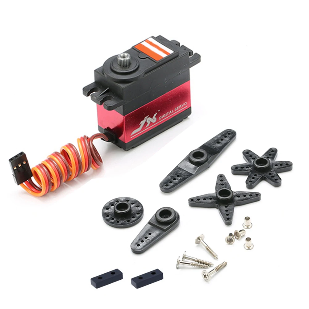 

1 Set 20kg Metal Steering Gear Digital Servo for JX Servo PDI-6221MG RC Model Toys Accessories Double Ball Bearings