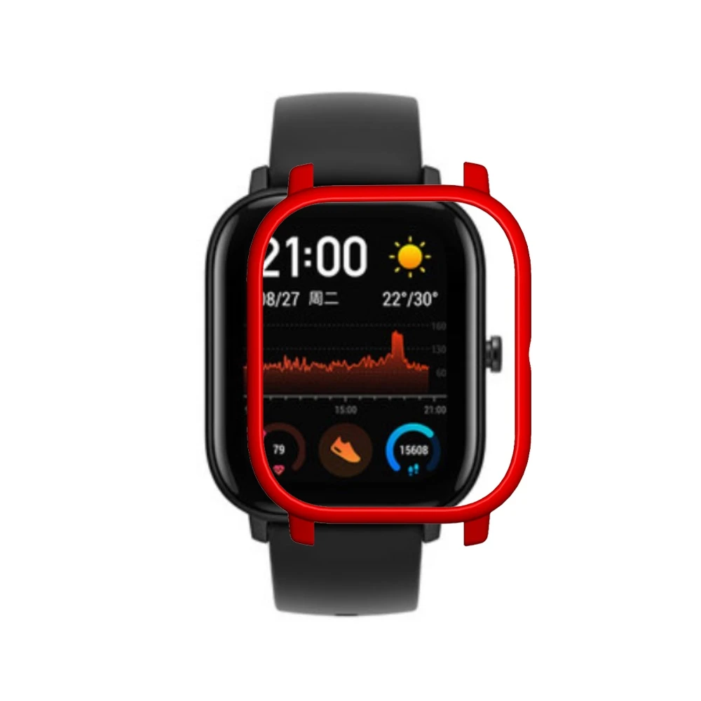 Защитный чехол для Xiaomi Huami Amazfit GTS Smart Watch цветной защитный ПК