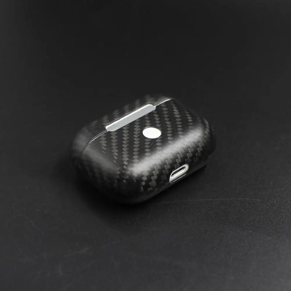 Защитный чехол для наушников HiMISS AirPods Pro корпус из углеродного волокна