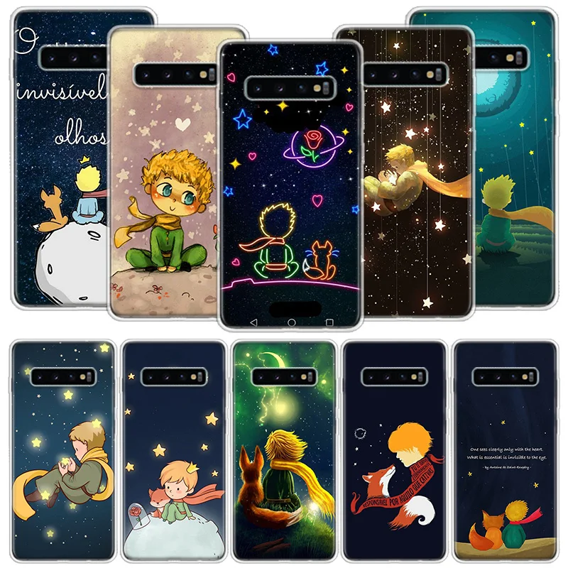 Чехол для телефона с акварелью Little Prince чехол Samsung S24 S23 S22 Ultra S21 Plus Galaxy S20 FE S10 Lite S10E S9