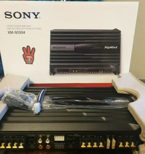 Бесплатная доставка 1 комплект SONY XM-N1004 4/3/2 каналов 1000 Вт XPIOD Стереоусилитель