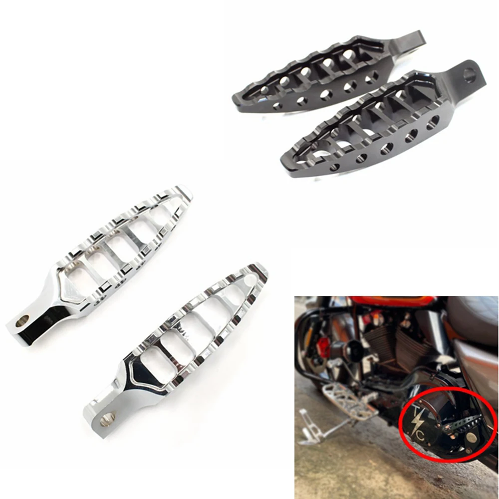 Алюминиевая педаль для мотоцикла 45 градусов с креплением ног ЧПУ Harley Sportster 883 1200 XL