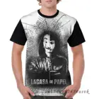 Забавная семейная Одинаковая одежда, мужская футболка с принтом бумажного дома, женская футболка, детские топы с коротким рукавом, футболка