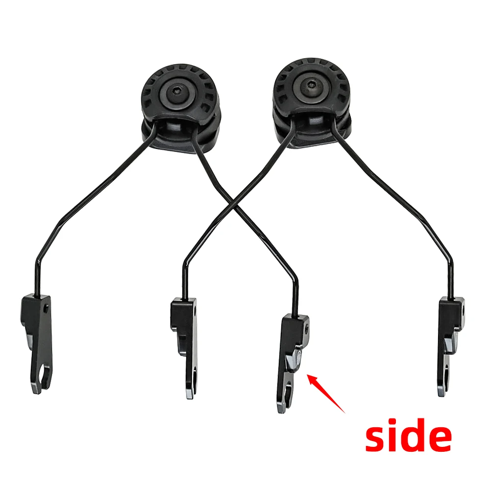 TAC-SKY Compatible Tactical MSA SORDIN Headset Accessories Sordin Bracket Tactical Helmet ARC Rail Military Adapter