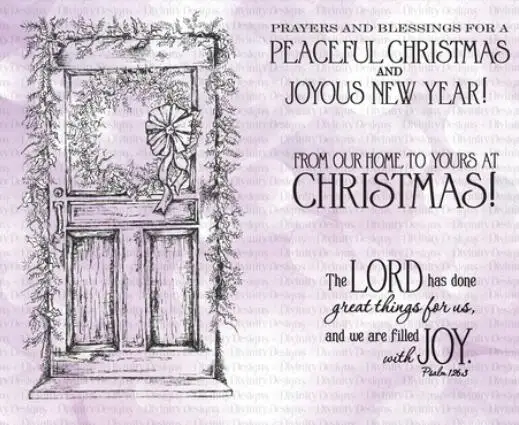 Прозрачный силиконовый штамп для двери/печать скрапбукинга своими