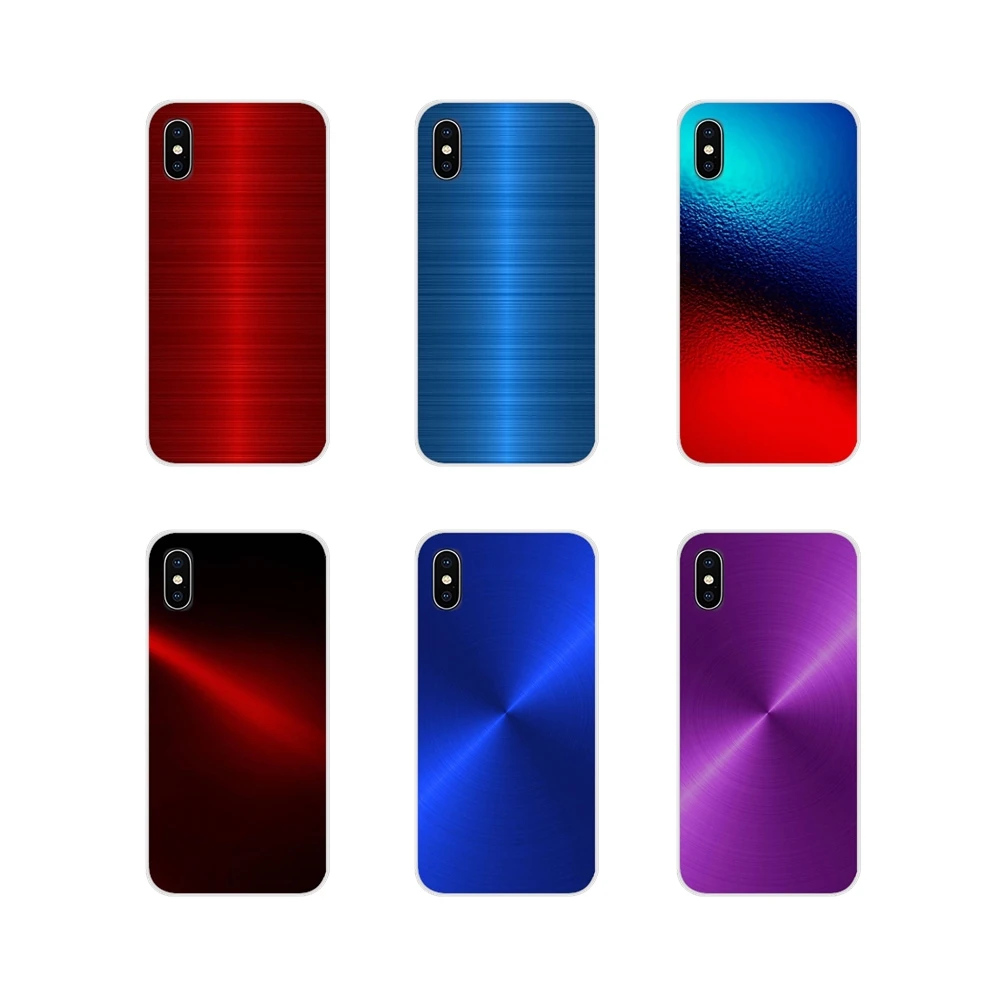 Аксессуары для телефона Чехлы Крышки Красный Синий Щеточный Металл Для Huawei Y5 Y6 Y7 Y9 Prime Pro GR3 GR5 2017 2018 2019 Y3II Y5II Y6II на.