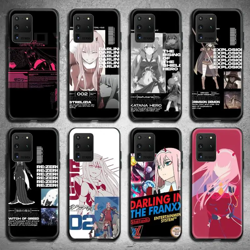 

Zero Two Darling In The FranXX Phone Case For Samsung Galaxy S20 FE plus Ultra S6 S7 edge S8 S9 plus S10 5G lite 2020