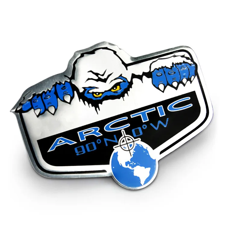 1 шт. 3D ARCTIC Автомобильная алюминиевая эмблема наклейка для настройки автомобиля