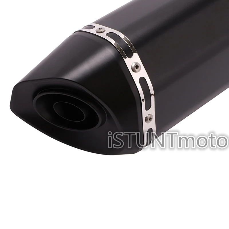 Akrapovic, 470 мм, 570 мм, универсальный, мотоциклетный, выхлопная, Модифицированная, глушитель, труба с DB killer для sx125 gsr 600 tmax 530 z1000