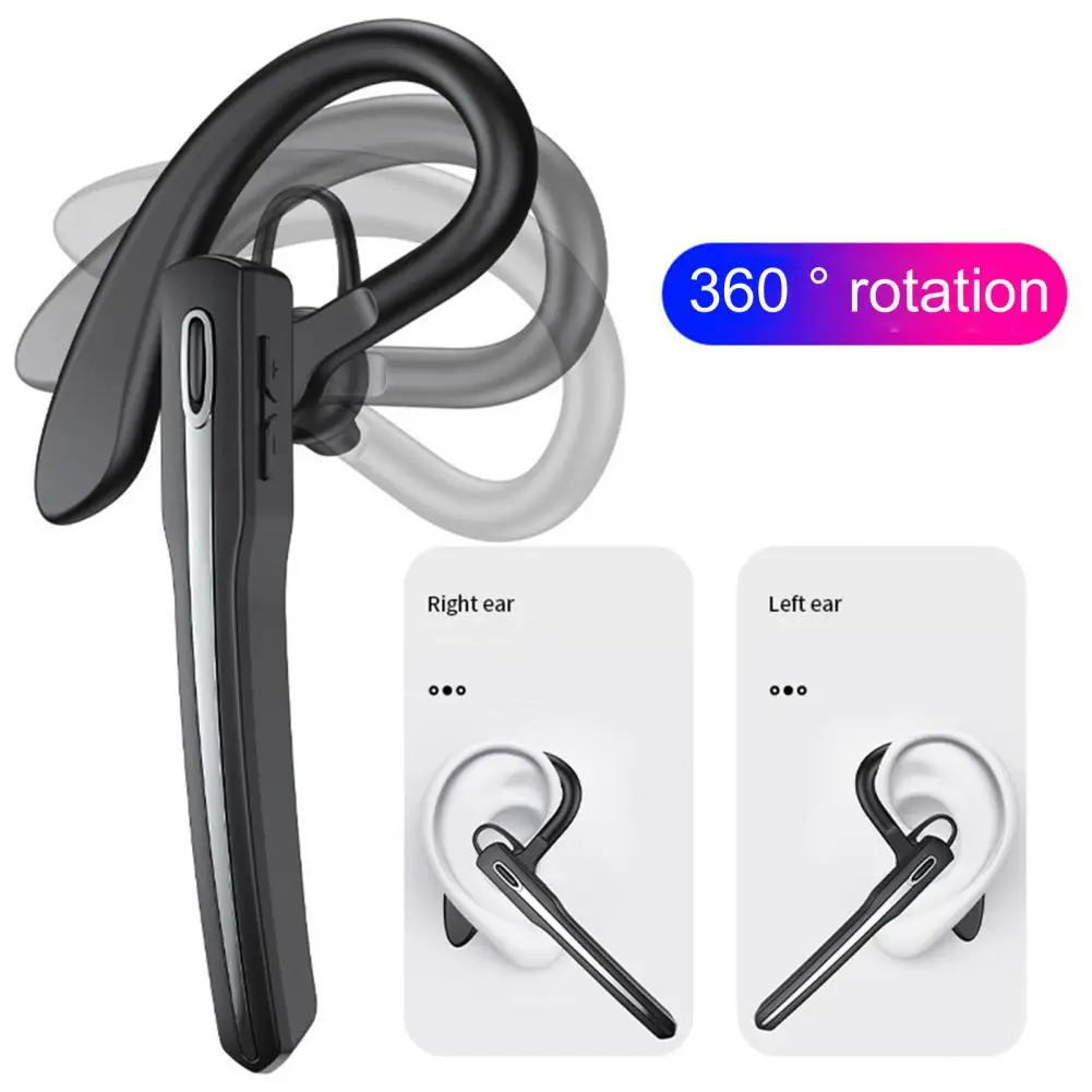 Bluetooth-совместимые беспроводные наушники ушные крючки водонепроницаемые