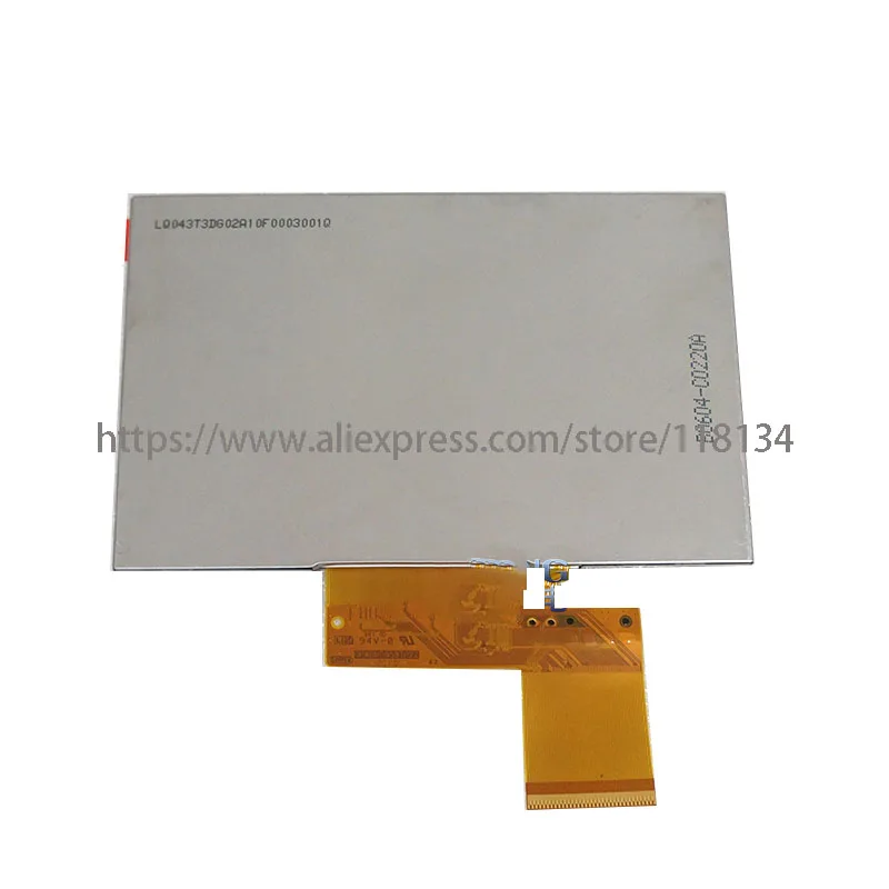 

4.3inch LQ043T3DG02A /LQ043T3DG02A1/LQ043T3DG02/LQ043T3DG01 Lcd screen Display