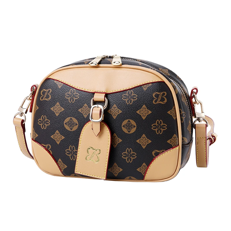 

High-quality Leather 2021 New Fashion All-match Retro One-shoulder Messenger Bag Crossbody Bags for Women Purses and Handbags