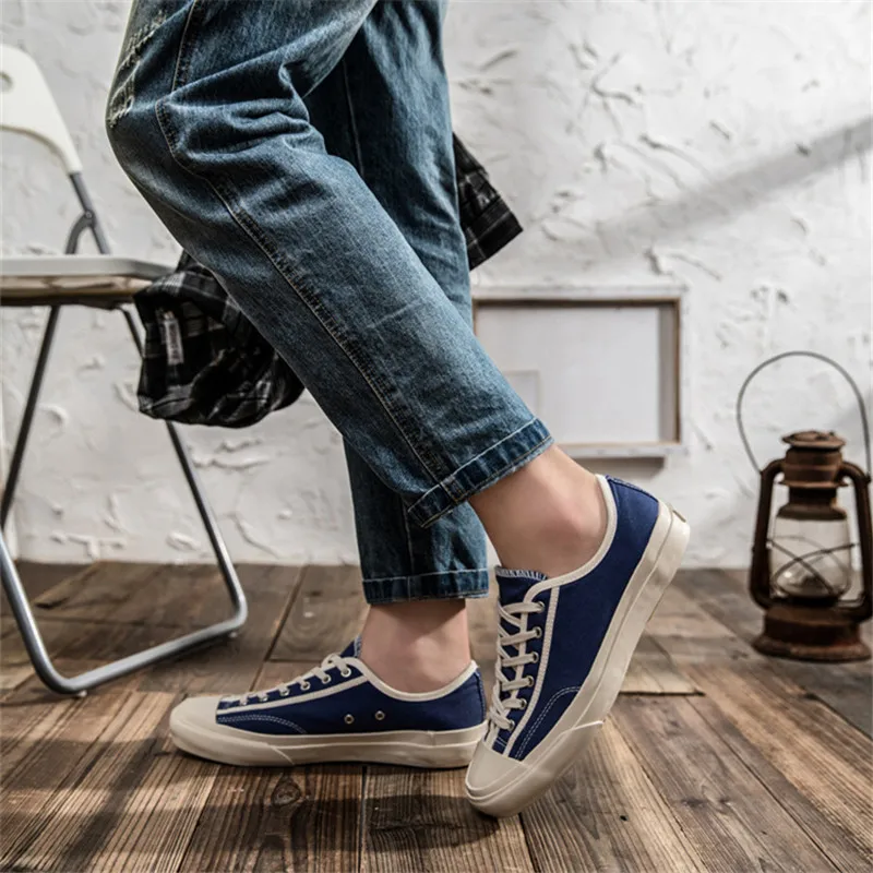 Классические Нескользящие парусиновые кроссовки Size35-44 парные винтажные