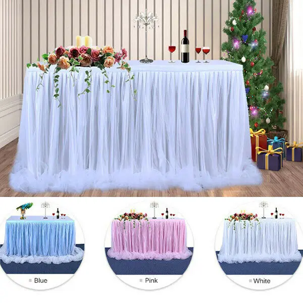 Тюлевая юбка пачка для свадебной вечеринки 6 футов|Фуршетные юбки| |