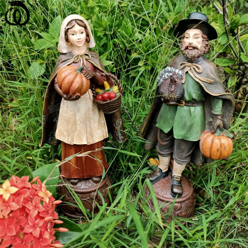 

Длинный садовый бампер WU CHEN для пар, полимерный двор, вилла для мальчиков, искусственная работа, домашний балкон, фигурка, украшение R6832