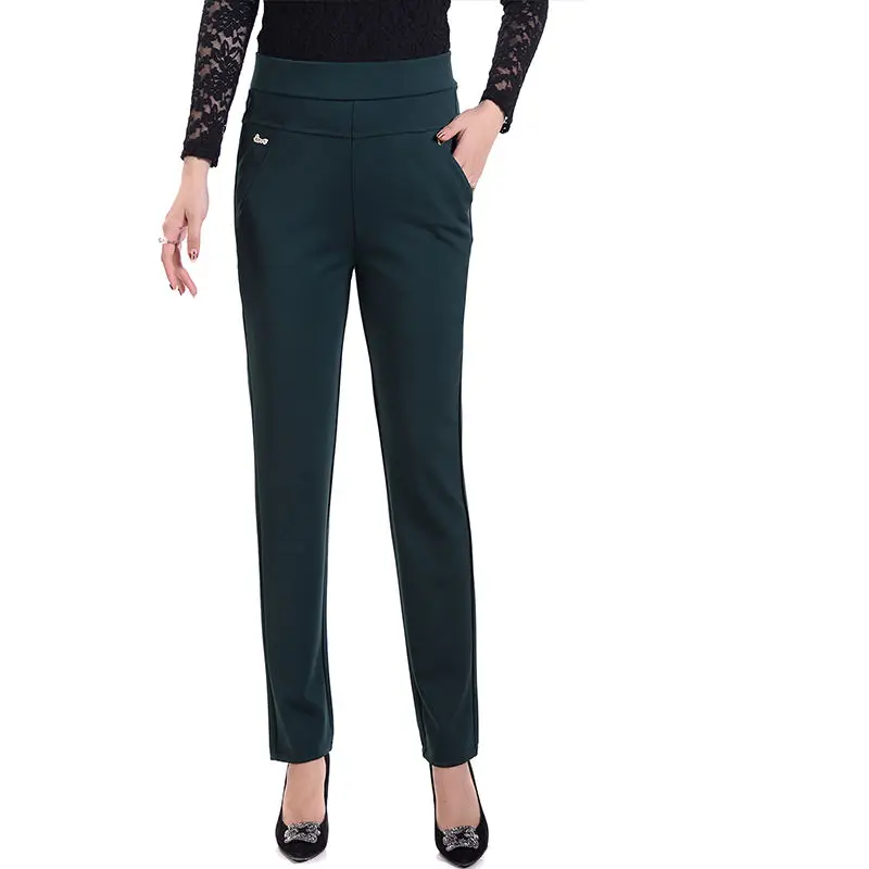 Женские зимние брюки MISSMEOW повседневные брюки-карандаш большого размера