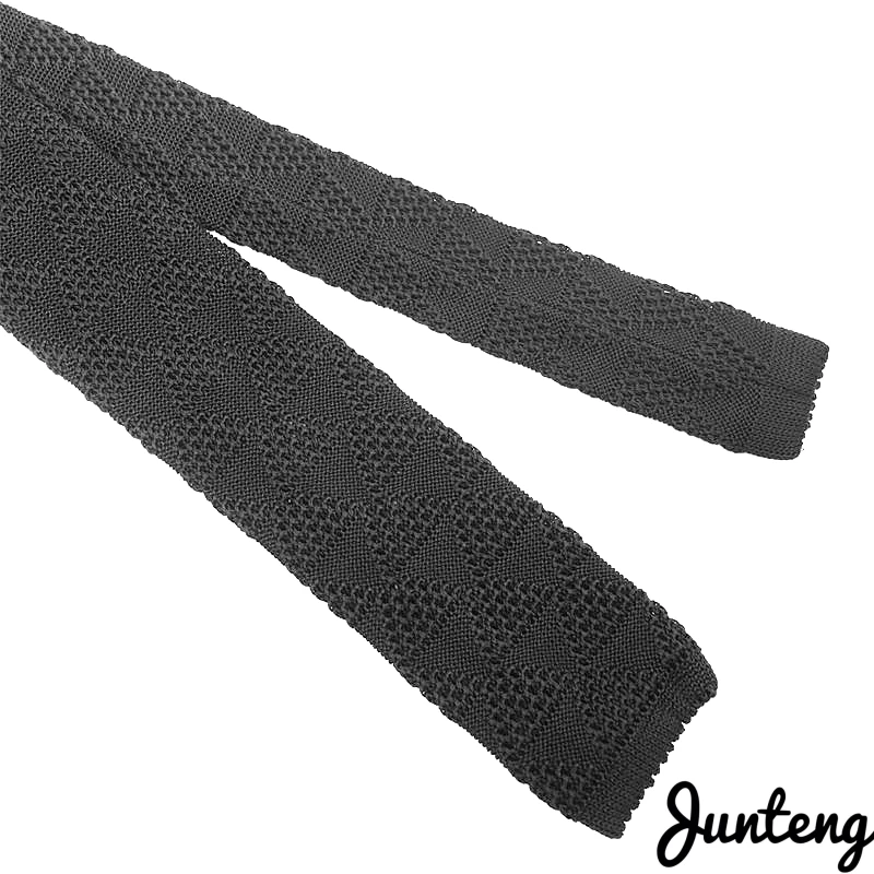 Модный мужской вязаный галстук классический геометрический Узкий Тонкий тканый