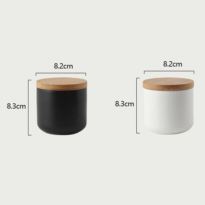 Newly Ceramic Utensil Storage Canisters Crock Coffee Container with Lid for Food Dry Goods Kitchen CLA88 | Дом и сад
