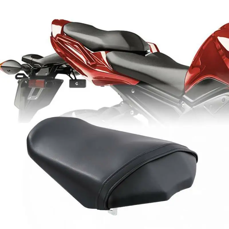 Мотоциклетное черное заднее ПАССАЖИРСКОЕ СИДЕНЬЕ Pillion для Yamaha FZ1 FZ 1 Fazer 2006 2010| |