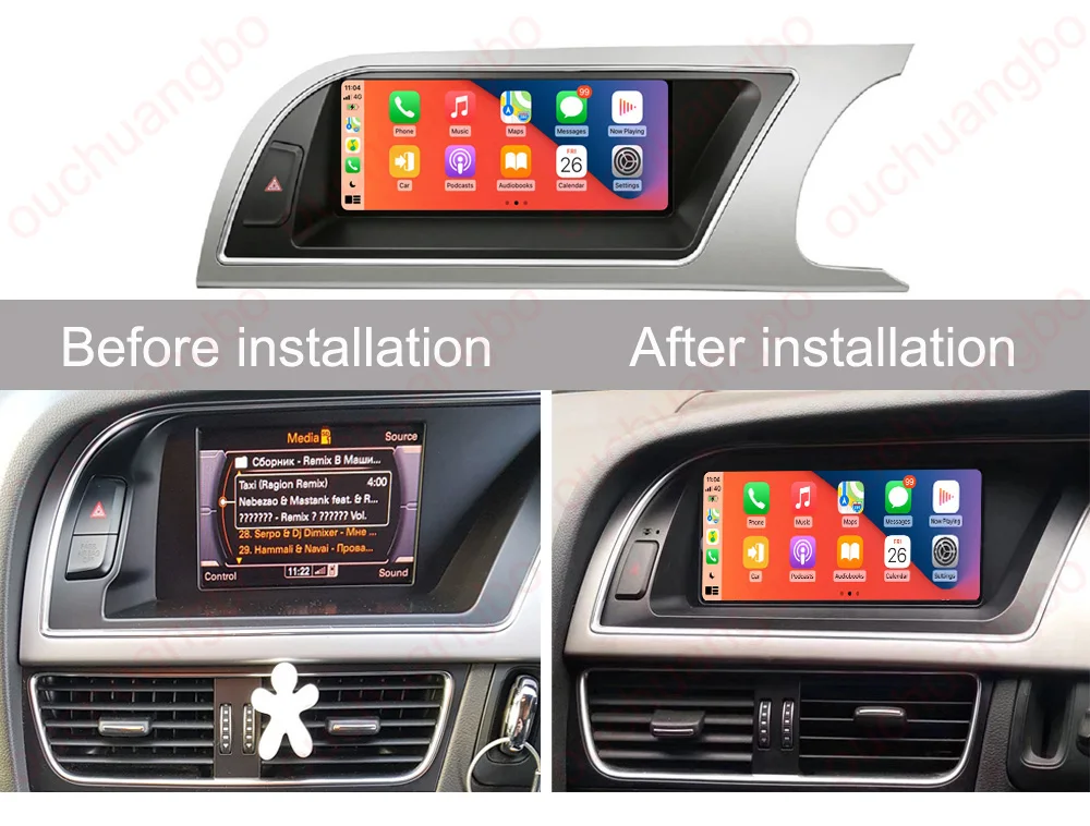 Ouchuangbo мультимедийная система для Audi A5 RS5 S5 Android 11 8 8-2009 + 64 ГБ | Автомобили и