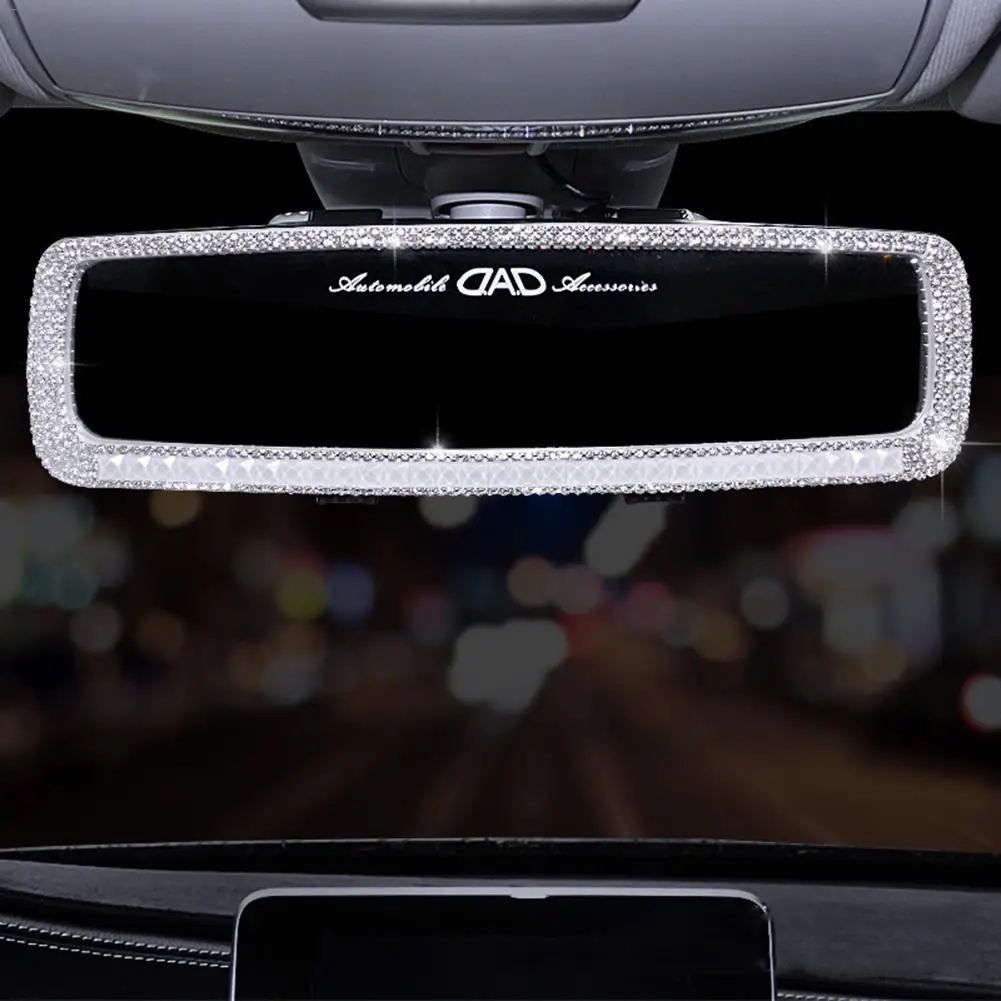 Зеркало заднего вида стразы для салона украшение из кристаллов Алмазное детское