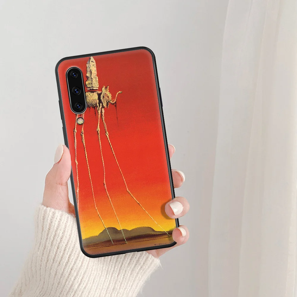 

Salvador Dali Art Painting Phone Case For Samsung Galaxy A 5 7 8 10 20 20E 21S 30 30S 40 50 51 70 71 black Bumper Tpu Cell