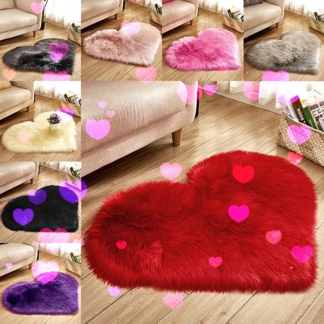 Microfine ковры из искусственного меха Большой овчины Нескользящие спальни лохматый