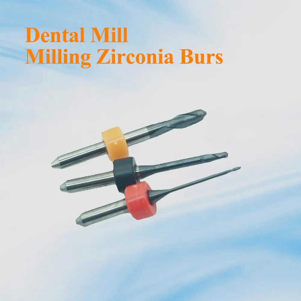 

5 шт Dentmill фрезерный Бур вал 3,175, циркониевые фрезерные блоки