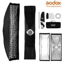 softbox light kit stand pole bowens 22x90cm flash led rectangle elinchrom profoto mount strip honeycomb grid for studio strobe