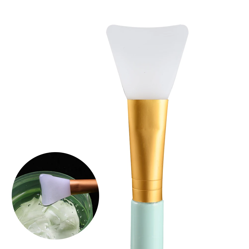 1PC Professional Silicone Facial Mask Brush Women DIY Mud Mixing Skin Care Beauty Makeup Brushes Face Mask Foundation Brush Tool