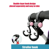 baby stroller hook rotatable 360 degree seat accessories