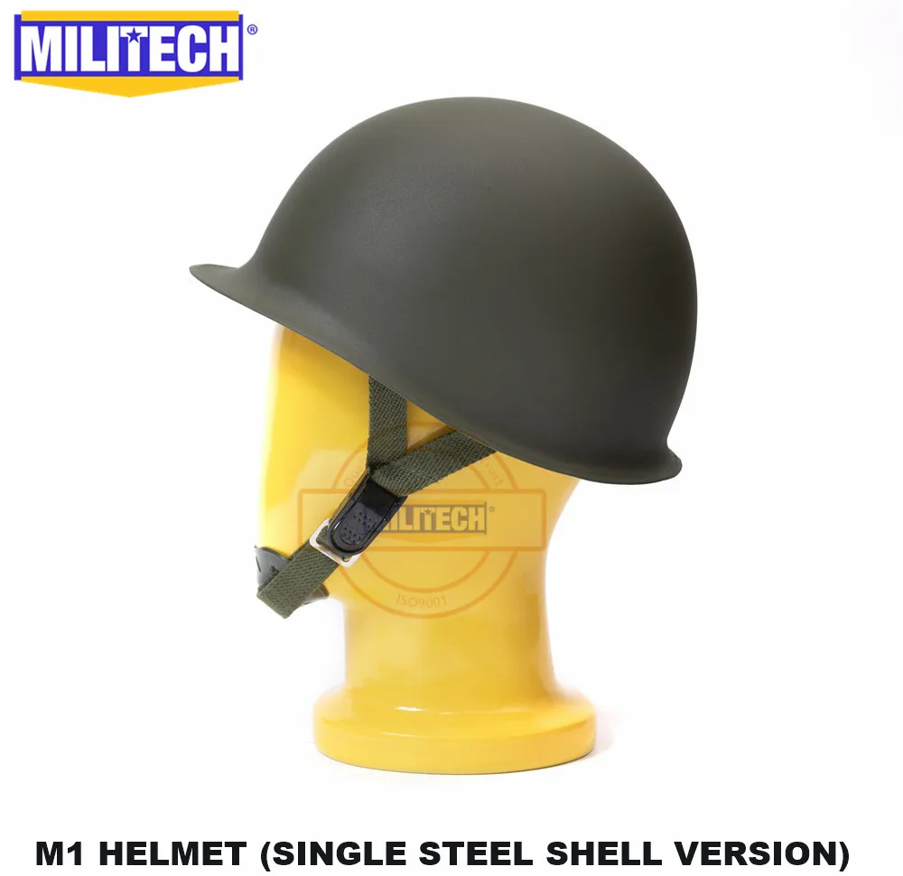 MILITECH США М1 Стальной шлем Реплика шлем WW2 Американский М1 Стальной шлем мировая война 2 Коллекция мотоциклетный защитный шлем Repro