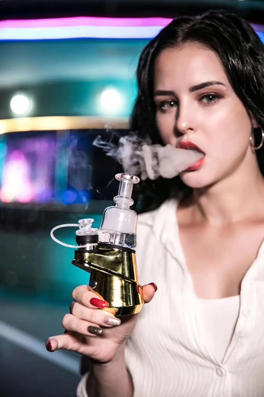 Greenlightvapes G9 SOC Peak Temp Control ENail Shisha Wax Concentrate Vaporizer 2600mAh Glass Water Dab Rig Bubbler Nail Kit | Электроника