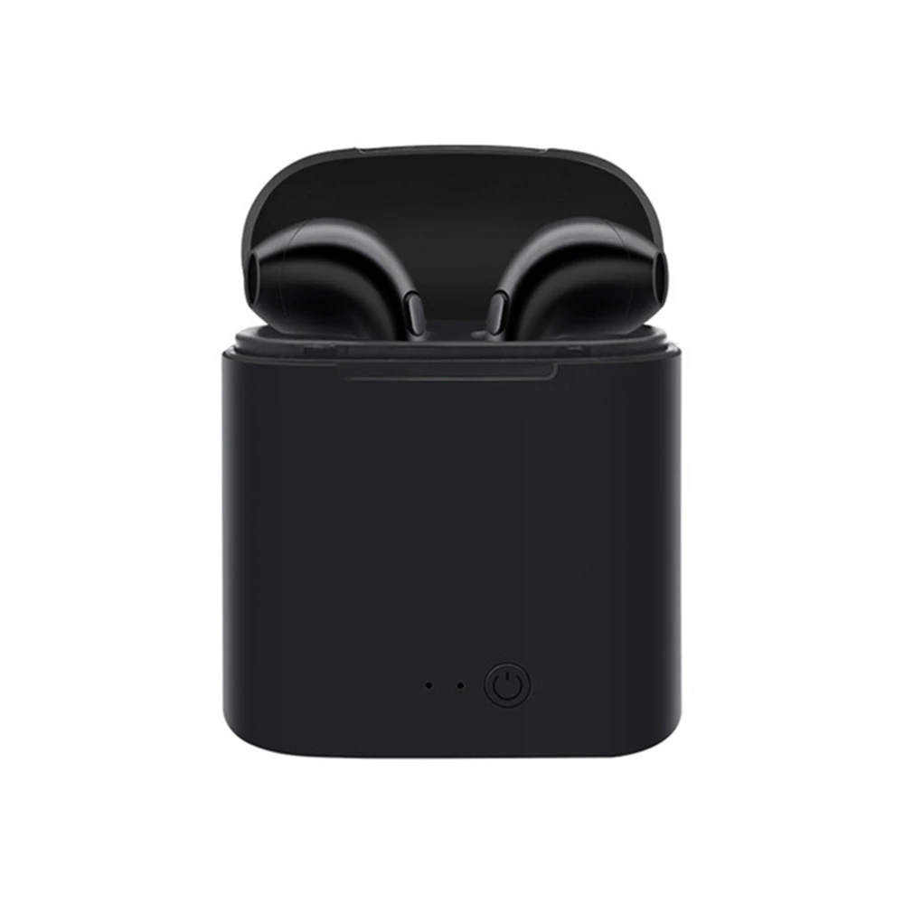 Беспроводные мини-наушники i7s TWS спортивная Bluetooth-гарнитура звук стерео и басы с