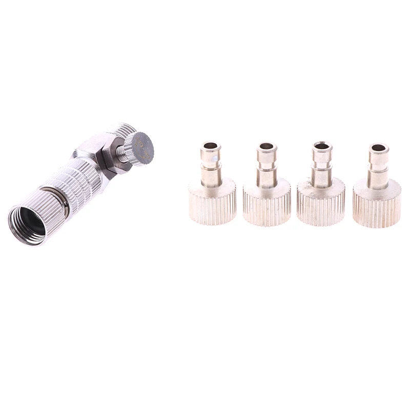 

1pc Model Quick Plug Connector Airbrush Quick Release Coupling Disconnect Adapter With 1/8" Plug Fitting Part