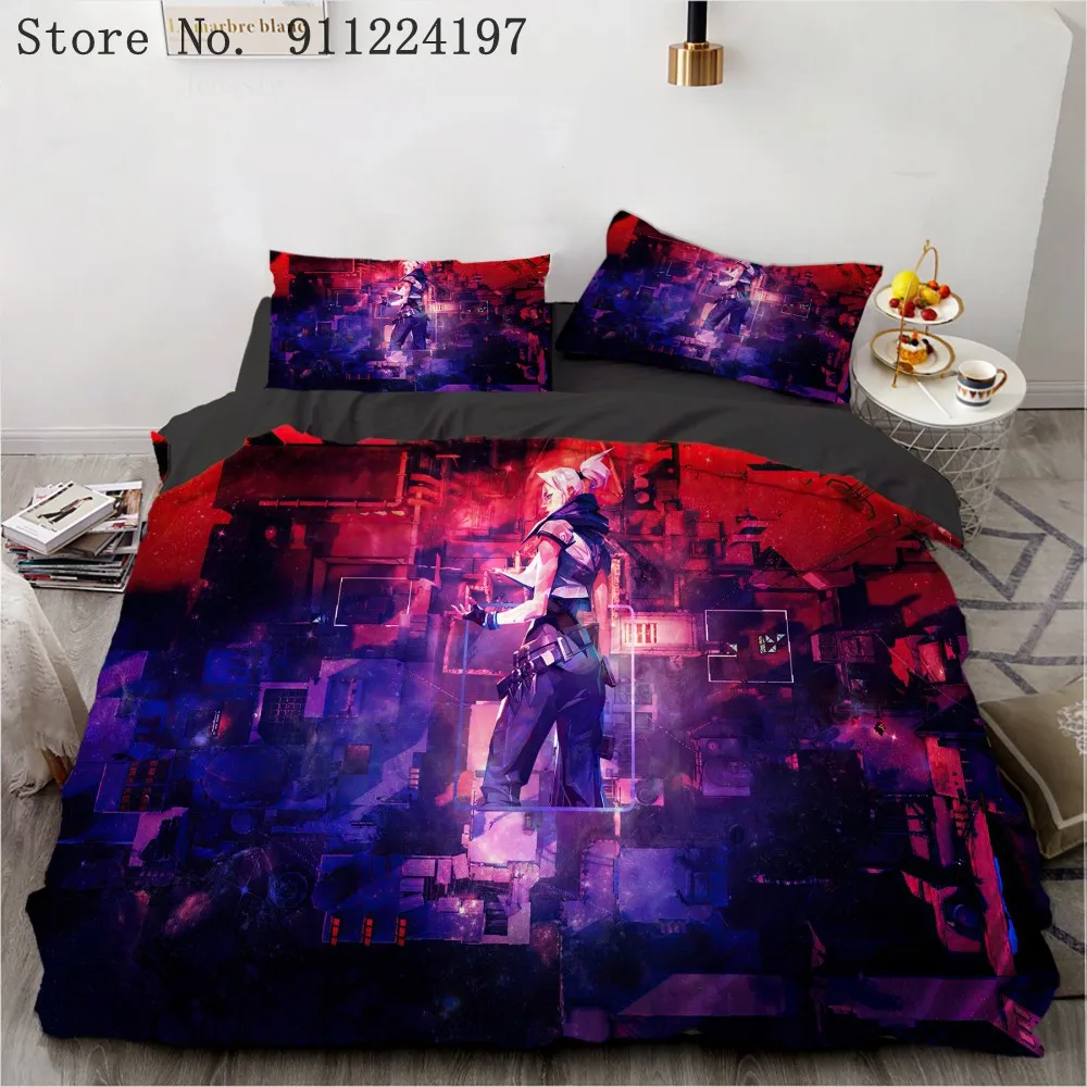 Короткая футболка с героями из японского аниме пододеяльник набор люкс