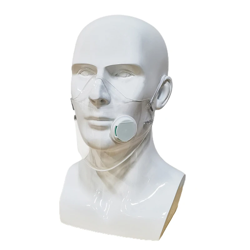 Защитный козырек для лица прозрачный с клапаном | Дом и сад