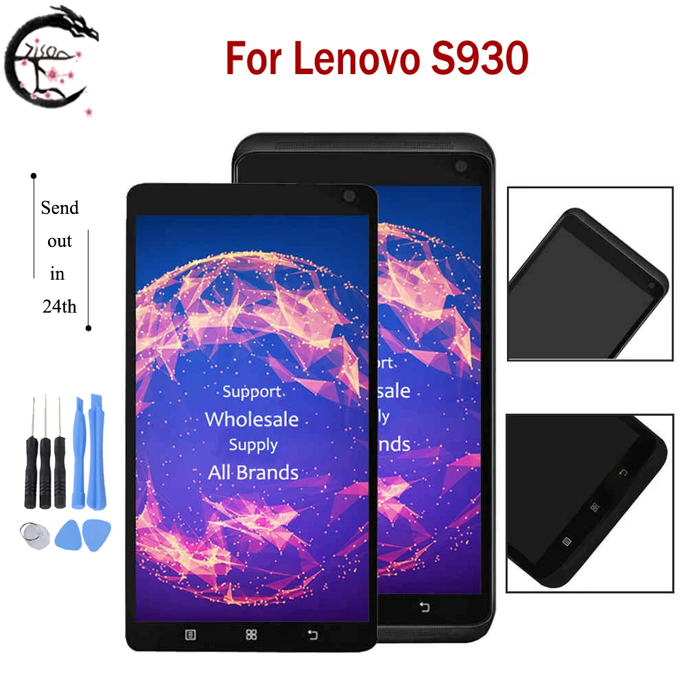 Жк дисплей 6 0 дюйма с рамкой для Lenovo S930 S 930 жк сенсорный датчик дигитайзер в сборе