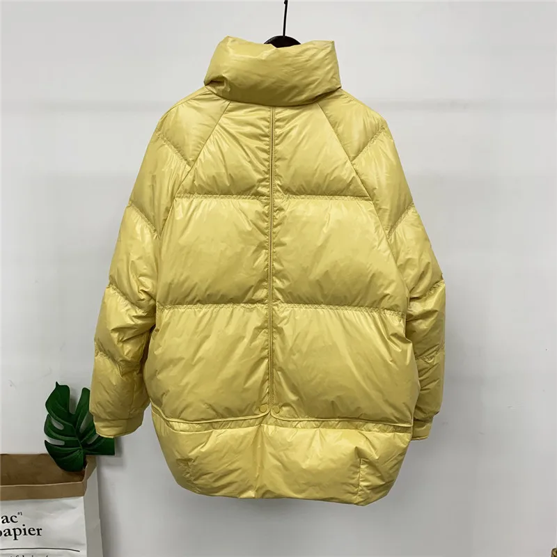 

Stand Collar Waterproof Winter Coat Women Black Thicken Warm Winter Jackets Woman Parkas Short Down Cotton Jacket Female C6584