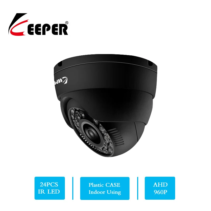 Хранитель HD мини купольная AHD камера 1.3MP высокой четкости наблюдения инфракрасный 960P CCTV безопасности открытый купол Водонепроницаемая камера