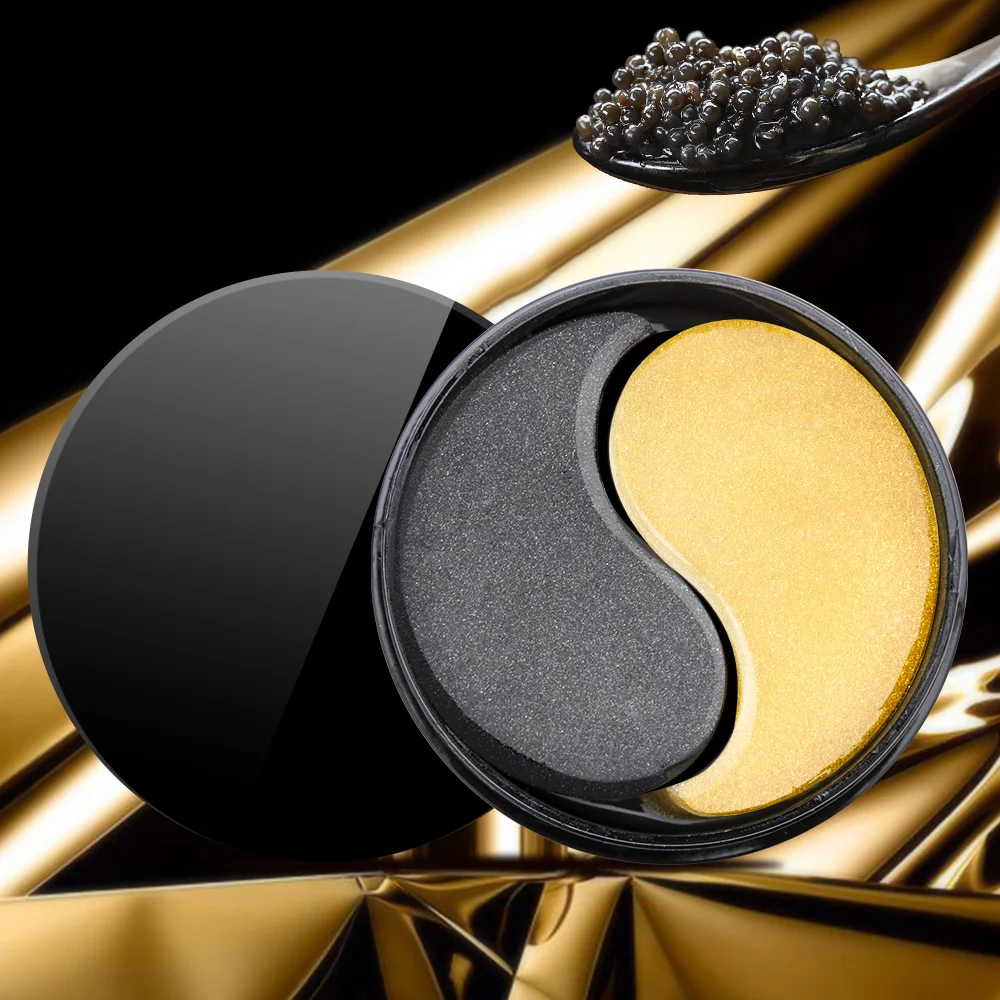 Новинка 60 шт. коллагеновая маска для глаз с икрой Омолаживающий Гель Против